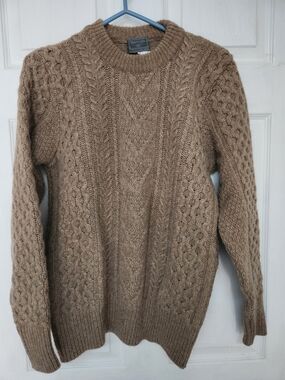 Cable Knit Sweater - Taupe